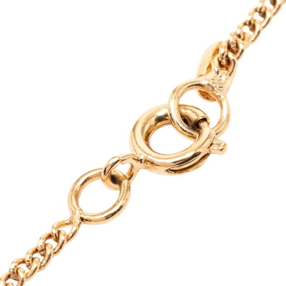 CHANEL White Logo Necklace - Picture 4 of 6